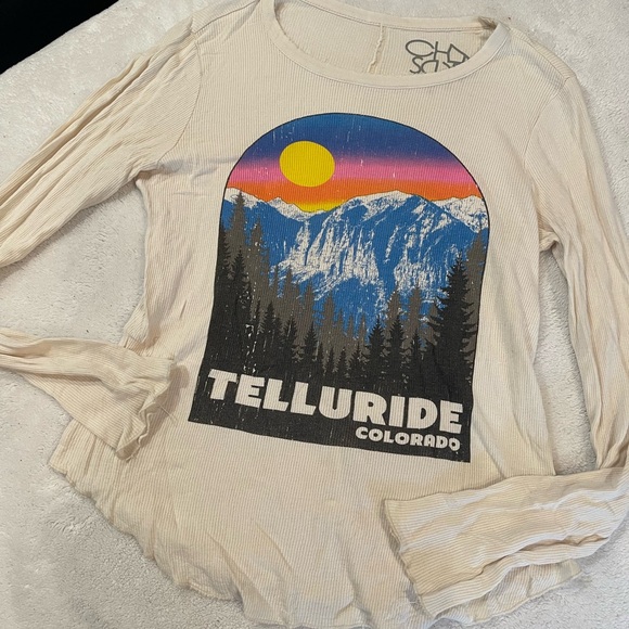 Chaser telluride “thermal” long sleeve top like new size S - Picture 2 of 6